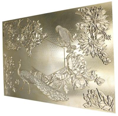China Copper  Brass Hot Foil Stamping Plates With High Precise Engraving Depth for sale