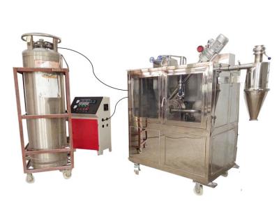 China Liquid Nitrogen Crusher Cryogenic Pulverizer 10-1000 Mesh Powder Grinding Machine for sale
