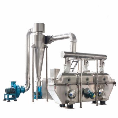 China 100-130kg/H Vibrating Fluidized Bed Dryer for sale