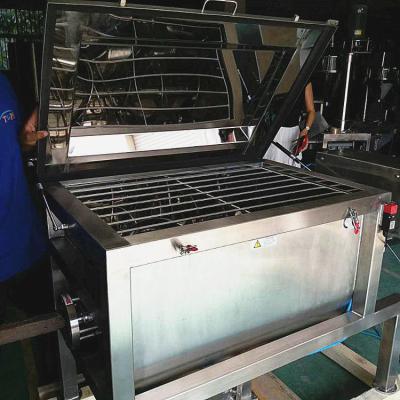 China OEM 3000L Horizontal Ribbon Mixer Stainless Steel Double Helical Ribbon Blender for sale