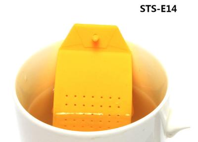 中国 16g Silicone Tea Infuser Lovely Bag Loose Tea Steeper FDA Certified 販売のため