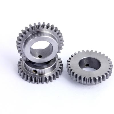 China Custom CNC Machining Parts Centre Steel Pinion Spur Gear For Motorcycles à venda