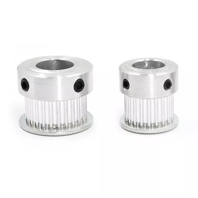 China Aluminum Alloy 16 20 Teeth Timing Belt Pulley Wheel Band Saw Timing Flywheel Gear en venta