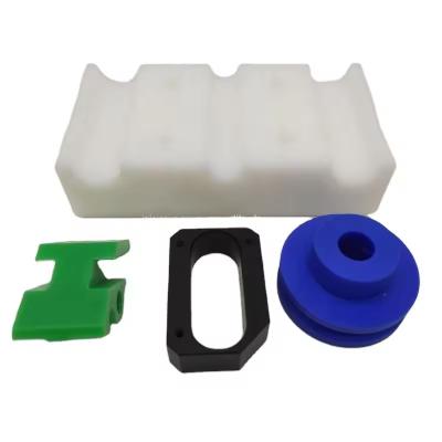 China Nylon CNC Plastic Parts Milling Special Shaped Precision Machined Plastic Parts for sale