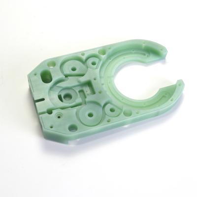 China Precision CNC Plastic Parts 5 Axis CNC Milling Machined Plastic Parts for sale