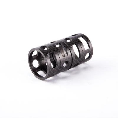 China 40mm Tube Machined Carbon Fiber Square Tube 20mm High Tensile Strength for sale