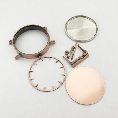 中国 Al6061 CNCの機械化の腕時計は青銅色に時計ケースの部品の投げを分ける 販売のため