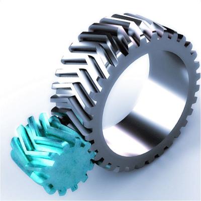 China 42CrMoA Cylinder Gear Stainless Steel Hypoid Bevel Gear OEM for sale