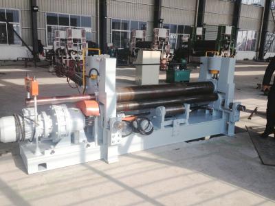 China 400kN To 3000kN Sheet Metal Press Brake Hydraulic 3 Rollers Rolling Machine for sale