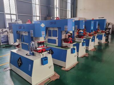 China Q35Y 450N/Mm2 Metal Sheet Processing 80mm Hydraulic Iron Workers for sale