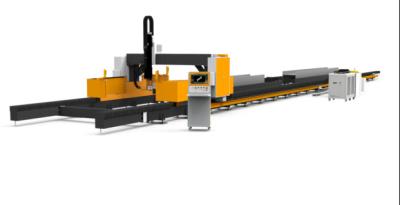 China Gantry type H beam laser cutting machine - 3 directional and 5 axis control à venda