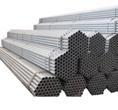 China ASTM BS Q235 Galvanized Steel Pipe Scaffolding Round 2.2mm Hot Dipped Gi for sale