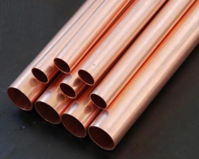 China A tubulação de cobre sem emenda de Wickes do tubo de bronze de Staight limpa com jato de areia 2 polegadas H62 H65 à venda