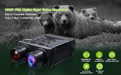 China 1080p FHD Infrared Digital Night Vision Goggle Scope Camera For Hunting Camping for sale