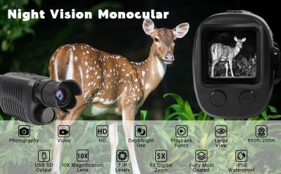 China Nachtsicht-Heizwärme-Fernglas-Schutzbrillen 1080p volles HD zu verkaufen