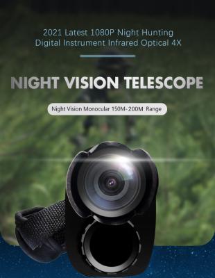 China Jagd digitale Nachtsichtgläser optisches Infrarot4X zu verkaufen