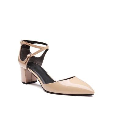 China Ladies Mary Jane shoes Women leather formal shoes with buckle strap women fashion designer shoes for sale