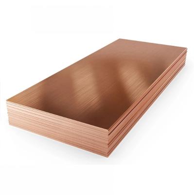 China 0.3mm-100mm C10100 Copper Sheet Plate Pure Oxygen Free Metal for sale