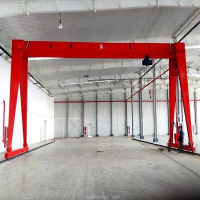 China Q355E Material Single Girder Gantry Crane Low Temperature Resistant Outdoor 20T for sale