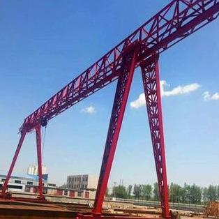 China Truss Beam Double Cantilever Gantry Crane Mh Type 5t ~ 20t Light Duty for sale