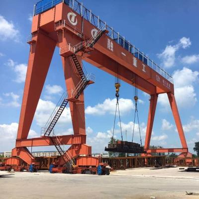 China A3 - A5 Working Level 5 - 20t Double Gantry Crane , Rail Mounted Gantry Crane for sale