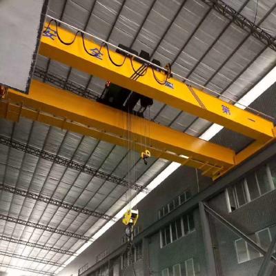 China European standard overhead crane double Girder 10T High Lifting Speed with electric hoist facotry plant bridge crane for sale