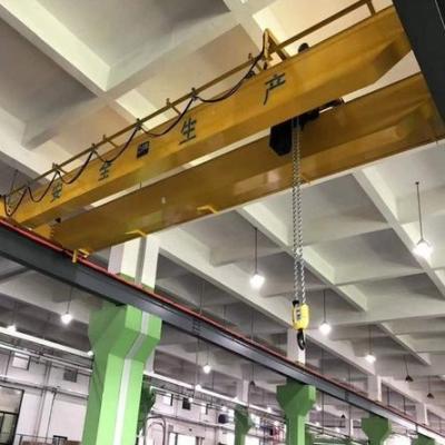 China 30 Ton Top Running Double Beam Bridge Crane Indoor Overhead Crane à venda