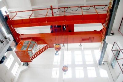 China High Efficiency Durable Double Girder Bridge Hanging Crane With 5-100 Ton Capacity with hoists for sale