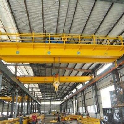 中国 Safety 15M span Double Girder Overhead Crane 15 Ton Bridge Crane For Warehouse 販売のため