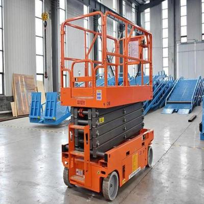 China 14m Hydraulic Lifting Platform Simple Safe 8m Hydraulic Scissor Lifts Convenient for sale