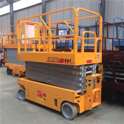 China 6m Self Propelled Aerial Work Platform Mobile Scissor Lift Operating Chassis for sale