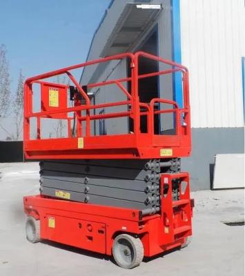 China 200kg Hydraulic Lifting Platform Robust Construction Mobile Scissor Lift Tables for sale