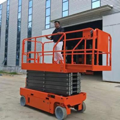 China Self Propelled Electric Aerial Work Platform Boom Lift 13.8m Working Height for sale