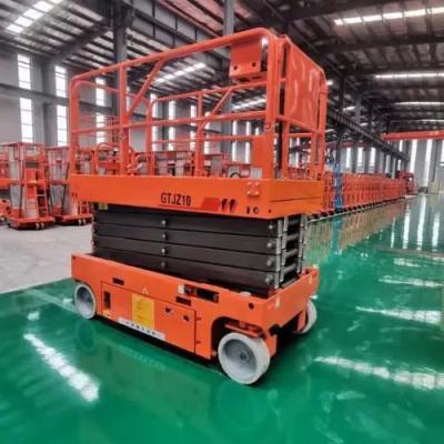 China 1000mm Mobile Hydraulic Lift Platform For High Altitude Construction en venta
