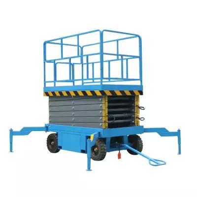 China Automatic Scaffolding Hydraulic Vertical Platform Lift Self Propelled 16m for sale