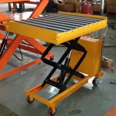 China 1700mm Hydraulic Scissor Lift Table Cart 1000Kg mobile hydraulic lift platform for sale