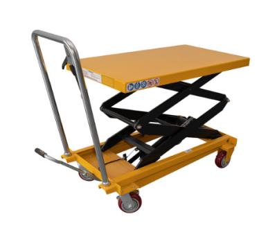 China Materials Handling Small Hydraulic Scissor Lifting Table 1000mm Height for sale