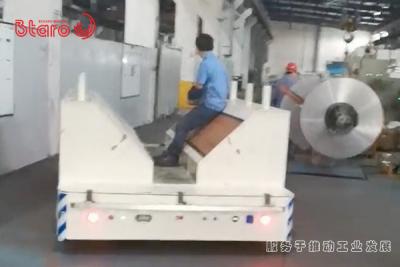 Cina Carrello automatico di consegna in corsa 30 t Carrello di trasferimento a batteria a rotaia in acciaio per la consegna di barili in vendita