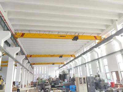 China High transmission Efficiency Single Girder overhead Crane 15 ton span 1-15m high safety and saving space for sale