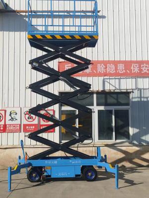 China 7m 500kg Remote Control Scissor Lift Hydraulic No Self Power 2100*830mm Table Size for sale
