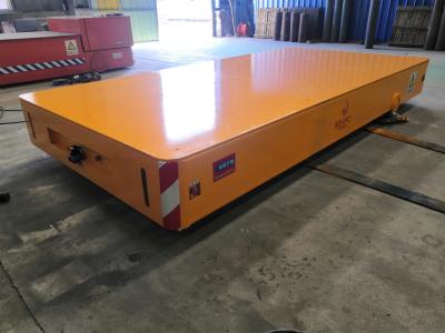 China Energy Saving Heavy Loads Battery Transfer Cart 60 Ton For Steel Material Handling for sale