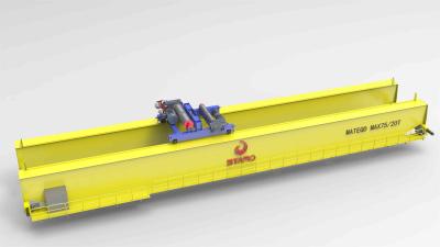 China Double Girder Bridge Hanging Crane Safe for Various Industries for sale