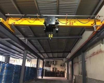 China 10 Ton Compact Structure Lightweight Overhead Crane Single Girder for sale