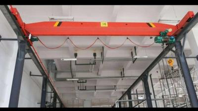 Chine Équipement de levage de construction Machine industrielle 10 tonnes Grue aérienne à poutre unique avec treuil électrique à vendre