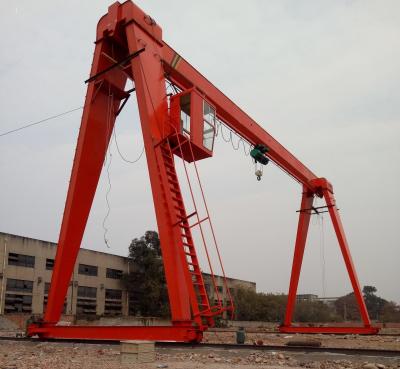 China Span 12-30m Single Girder Gantry Crane for sale