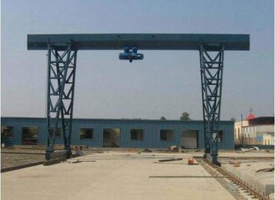 Китай Кран на козлах прогона склада одиночный ODM OEM мостового крана 10 тонн продается