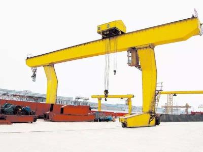 China Box Type L Leg 30 Ton Gantry Crane Single Girder Workshop Loading Unloading Crane for sale