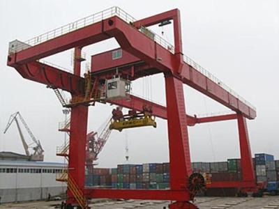 China U Type 20 Ton Double Girder Gantry Cranes Outdoor Railway Goods Yard Cranes for sale