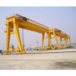 China Safe Reliable Traveling Double Girder Gantry Crane 40 Ton Bridge Crane Low Noise for sale
