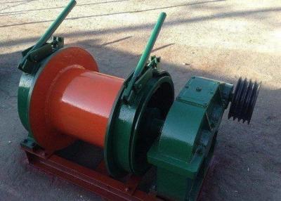 China 100KN Light Weight High Speed Electric Winch With Wire Rope for sale
